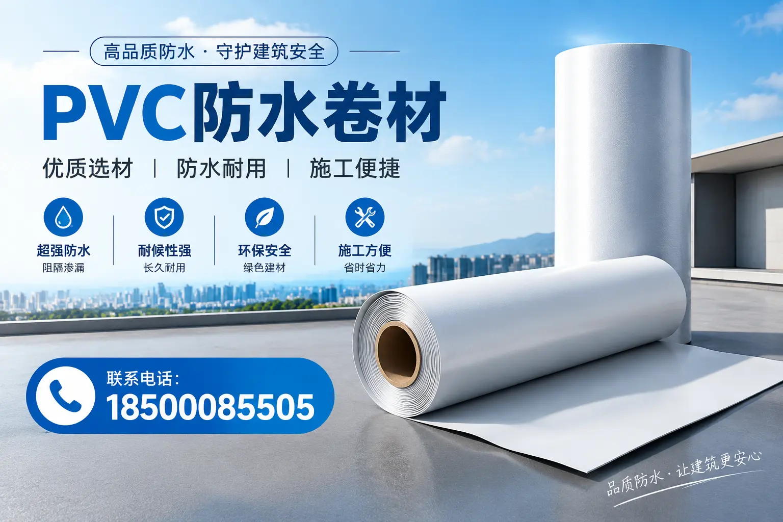 如何评估PVC防水卷材的性价比？自贡消费者必读